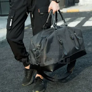 Photo - Canvas and Leather Classic Duffle Bag