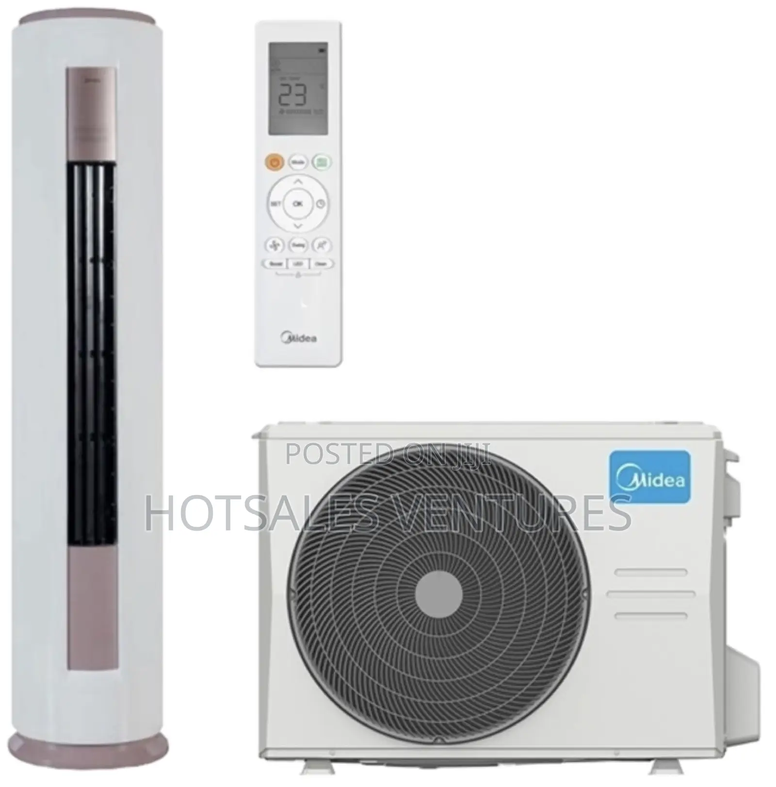 Perfect Midea 2.5hp R410 Floor Standing Airfeel Tower Ac