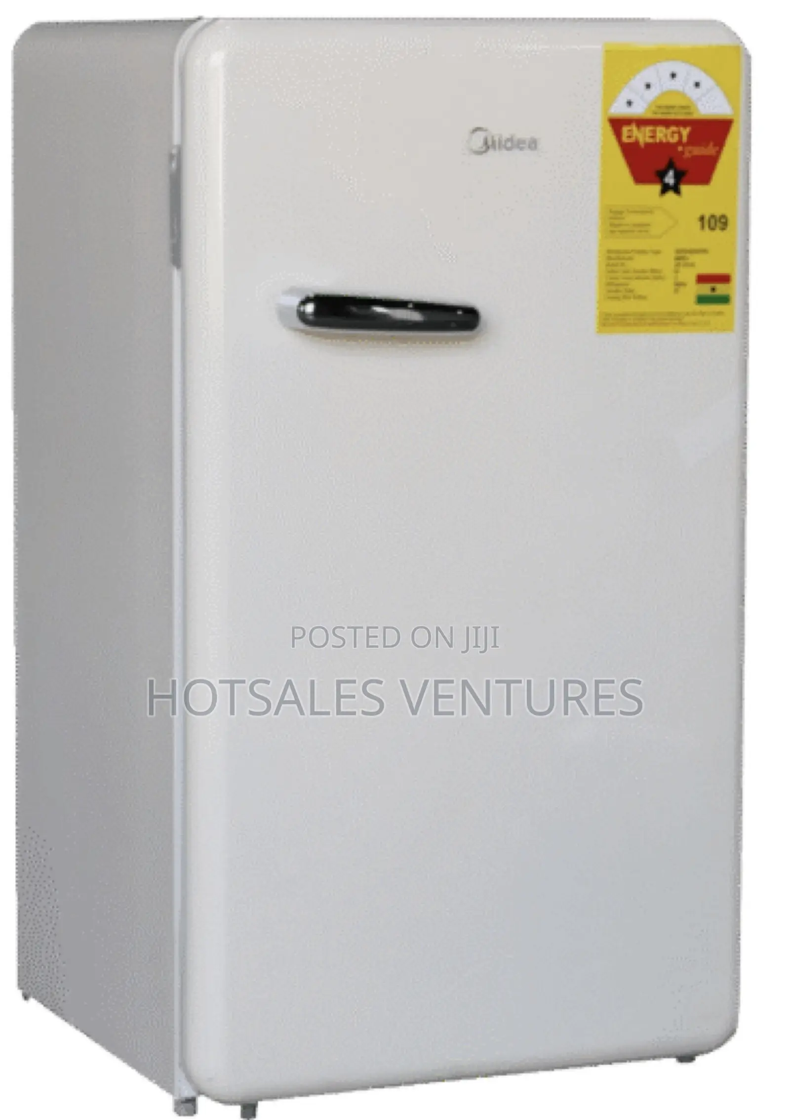 Real Midea 93l 4-Star Table Top Retro-Designed Refrigerator