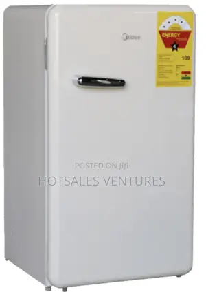 Real Midea 93l 4-Star Table Top Retro-Designed Refrigerator