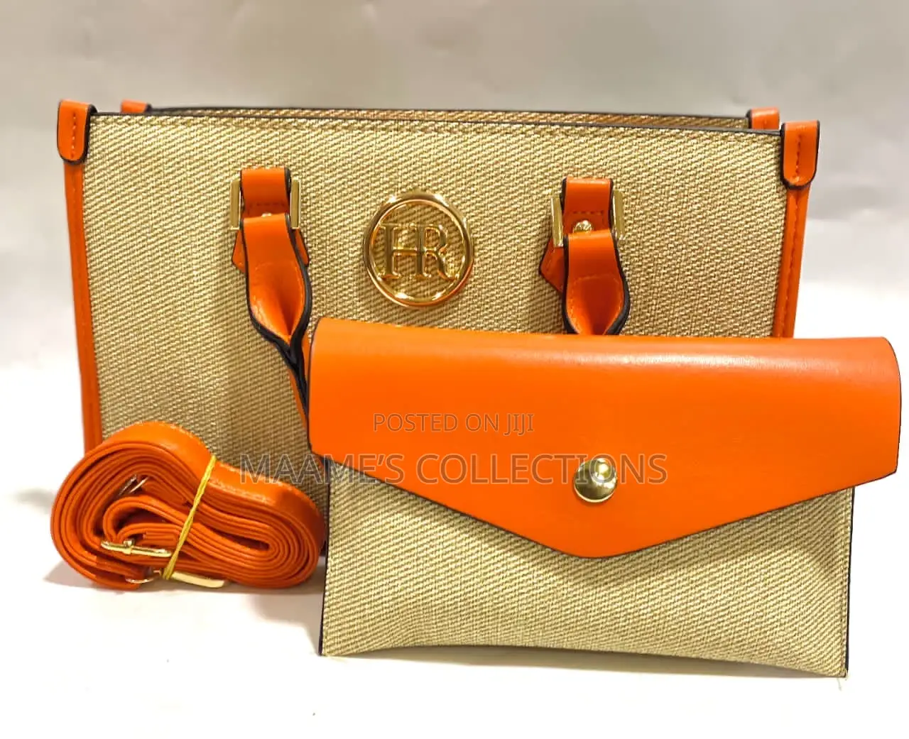 Elegant Women’S Handbag With Purse