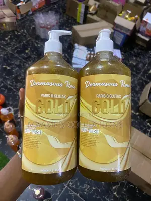 Photo - Dermascus Rose Gold Brightening Exfoliating Body Wash.