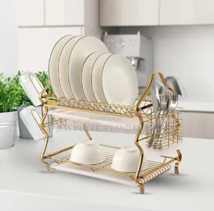 Dish Rack (Flugel Gold Stainless Steel )