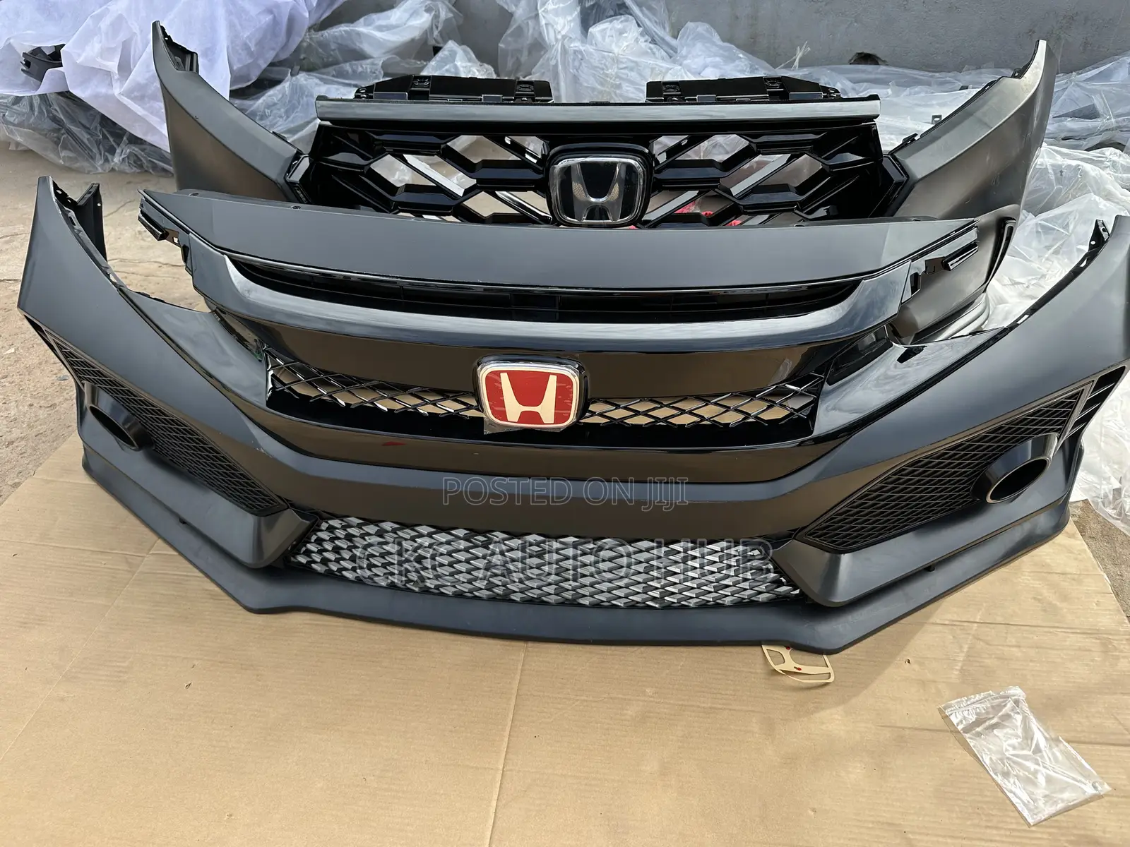 Honda Civic 2016 To 2021 Turbo Bumper
