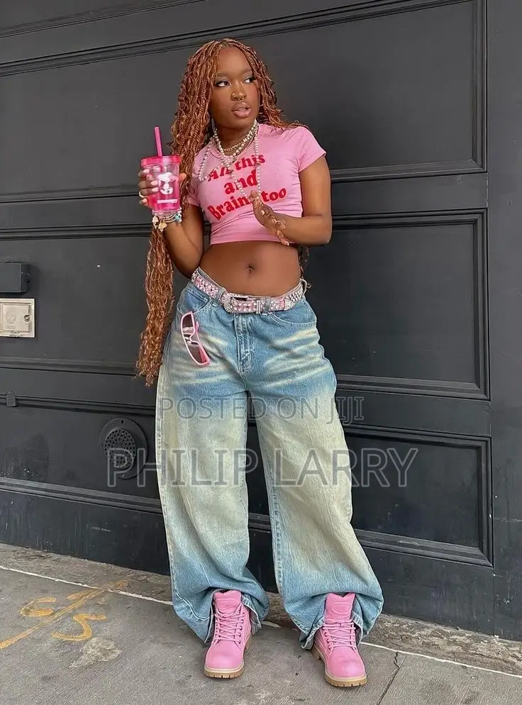 Wide Legs Baggy Jeans
