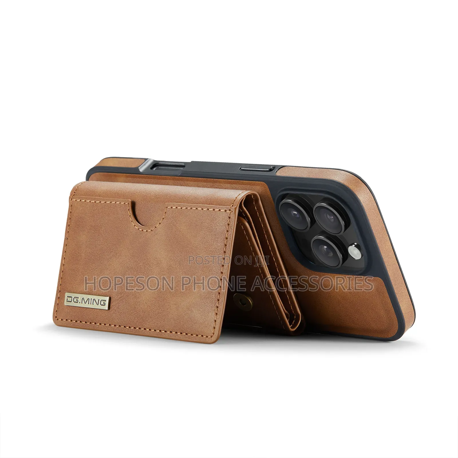 iPhone Magsafe Leather Cases With Detachable Magnetic Wallet