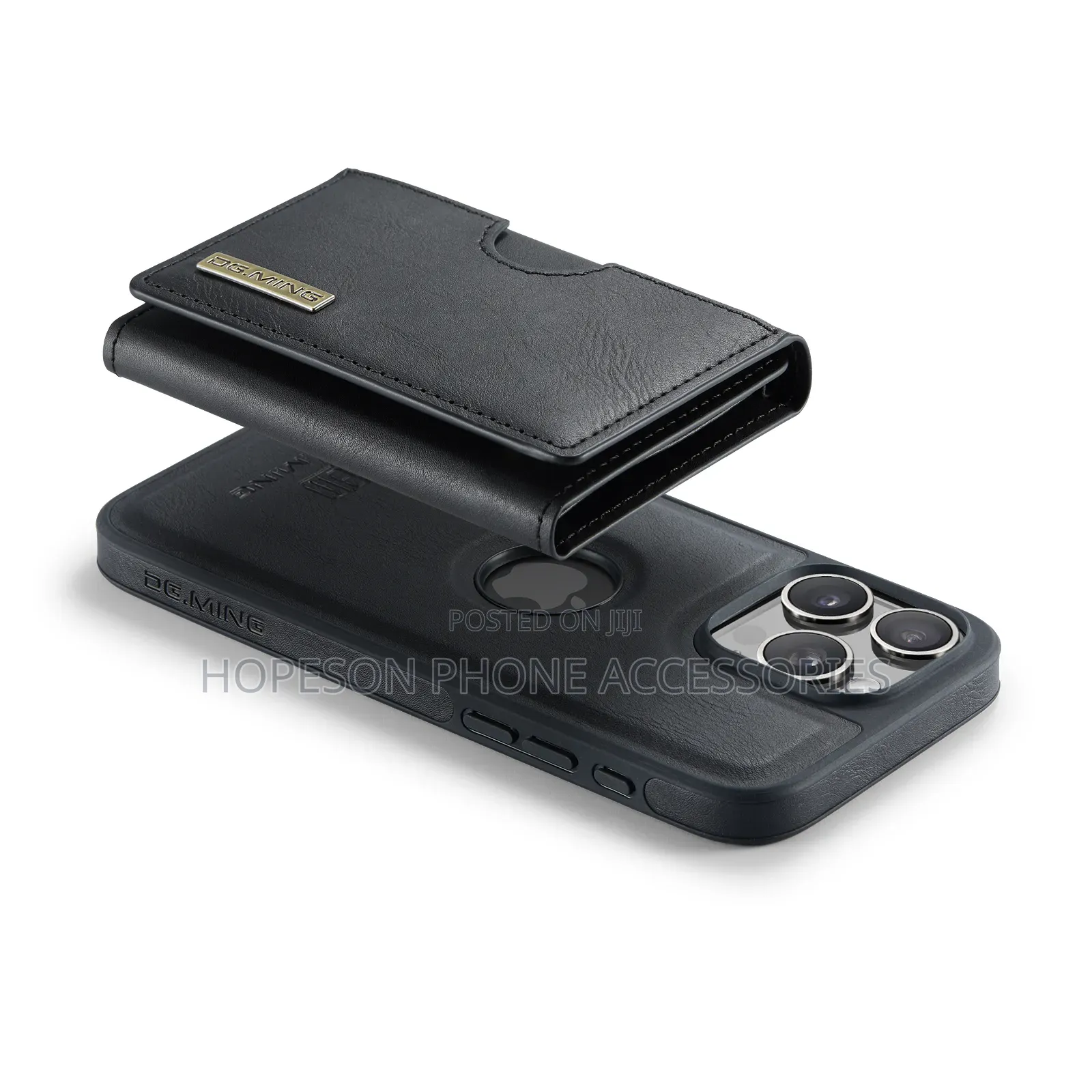 iPhone Magsafe Leather Cases With Detachable Magnetic Wallet