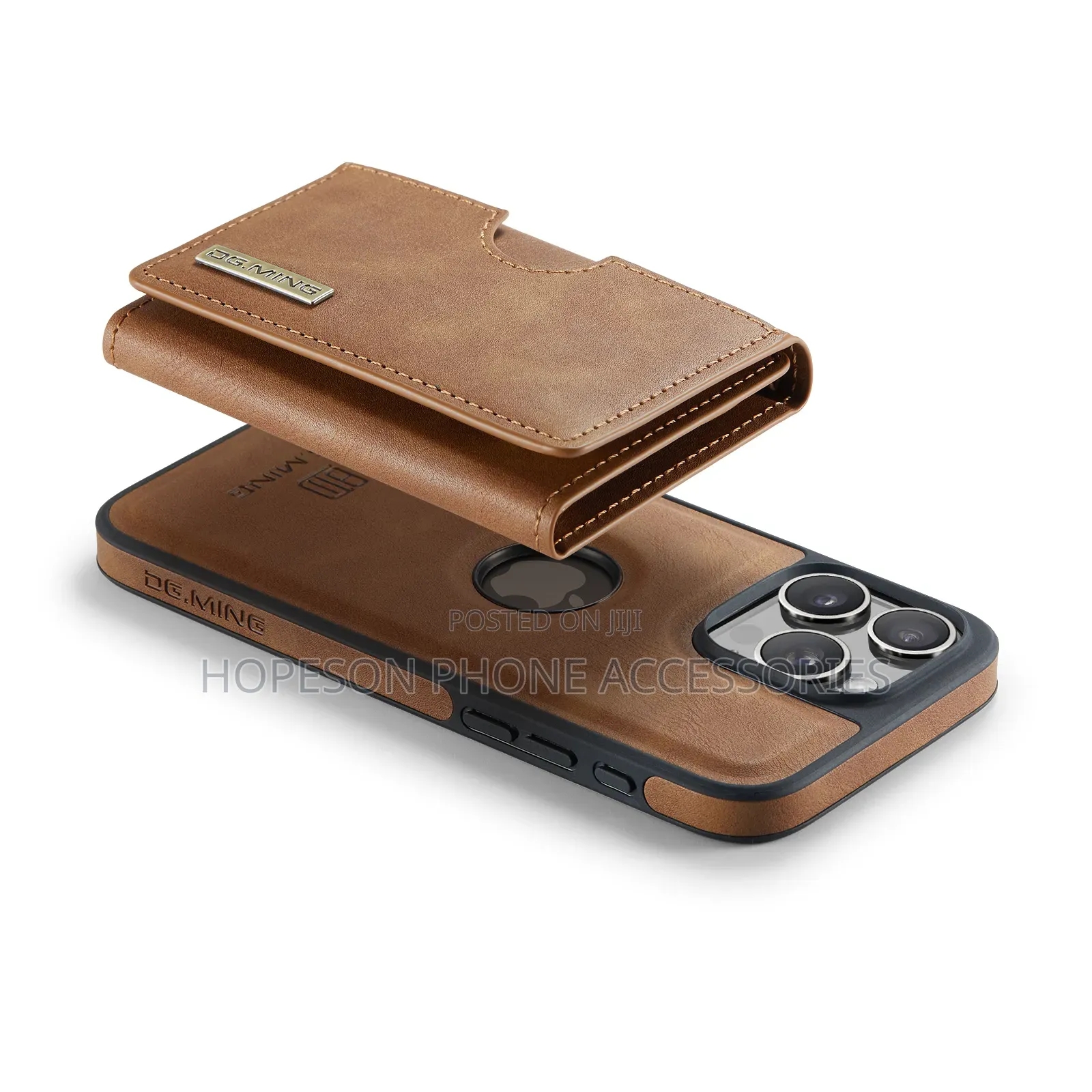 iPhone Magsafe Leather Cases With Detachable Magnetic Wallet