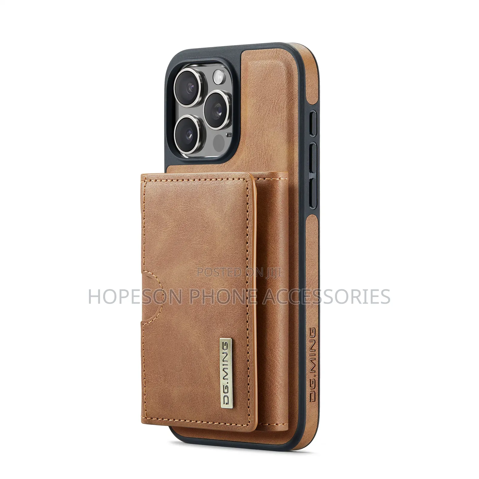 iPhone Magsafe Leather Cases With Detachable Magnetic Wallet