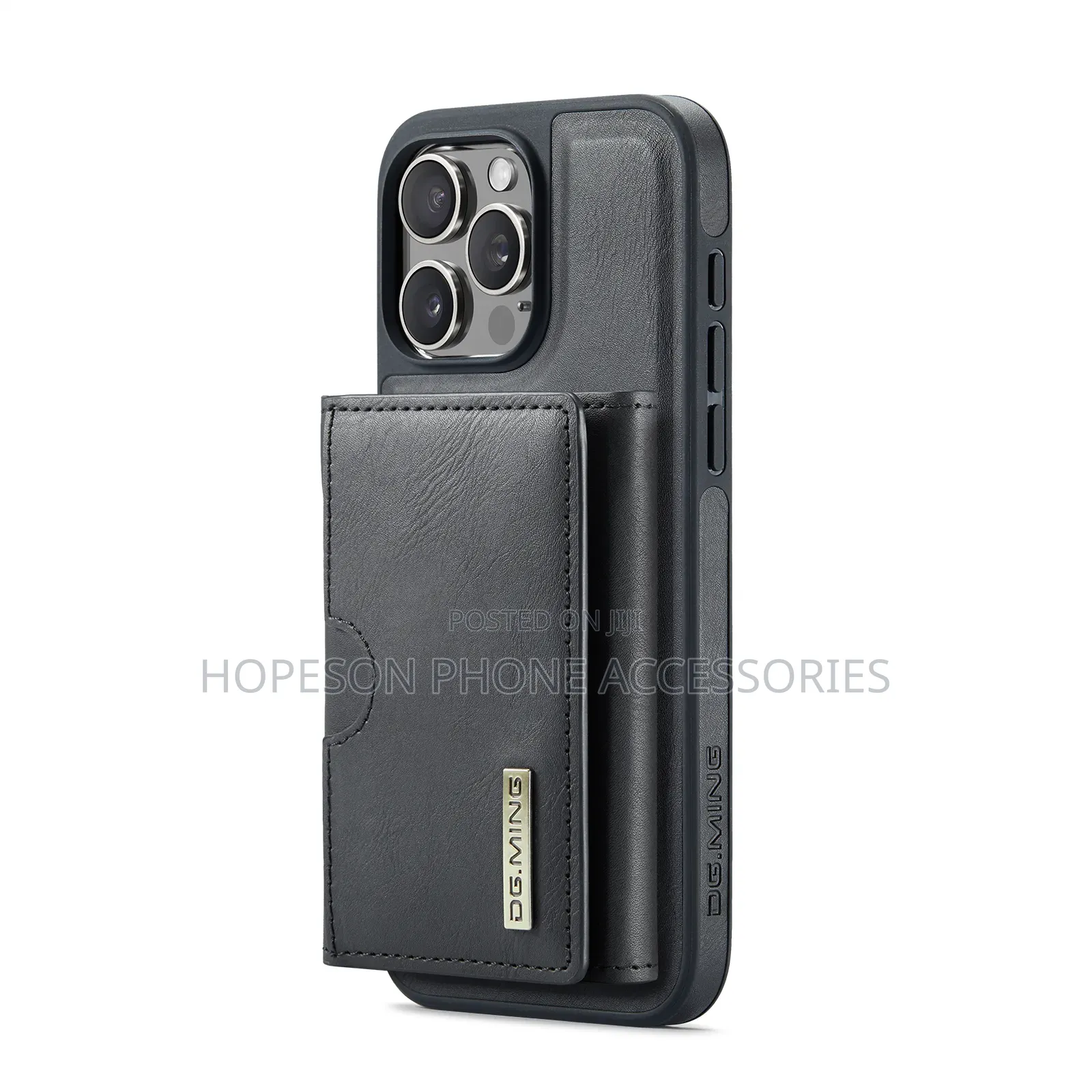 iPhone Magsafe Leather Cases With Detachable Magnetic Wallet