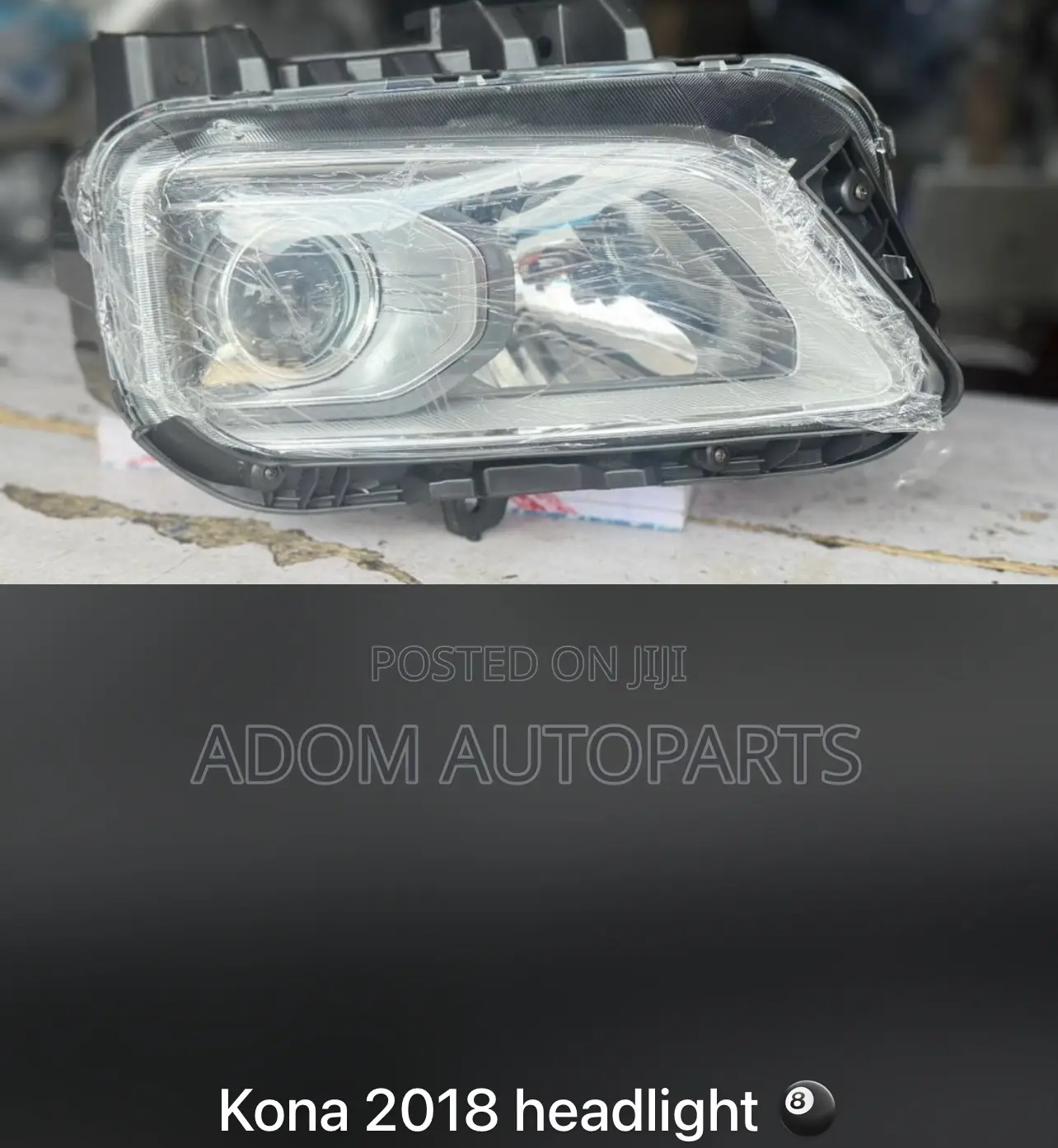 Hyundai Kona Headlight 2018 2019 2020 2021 2022
