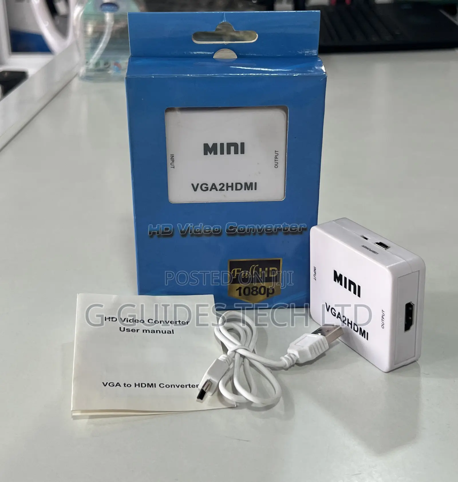 Vga to Hdmi Converter, Mini Vga to Hdmi Adapter