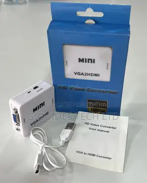 Vga to Hdmi Converter, Mini Vga to Hdmi Adapter