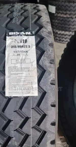 315/80r22.5 Tire Bison Limited Time Discount