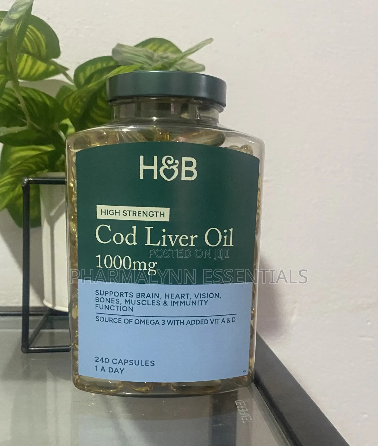 Pure Cod Liver Oil Capsule