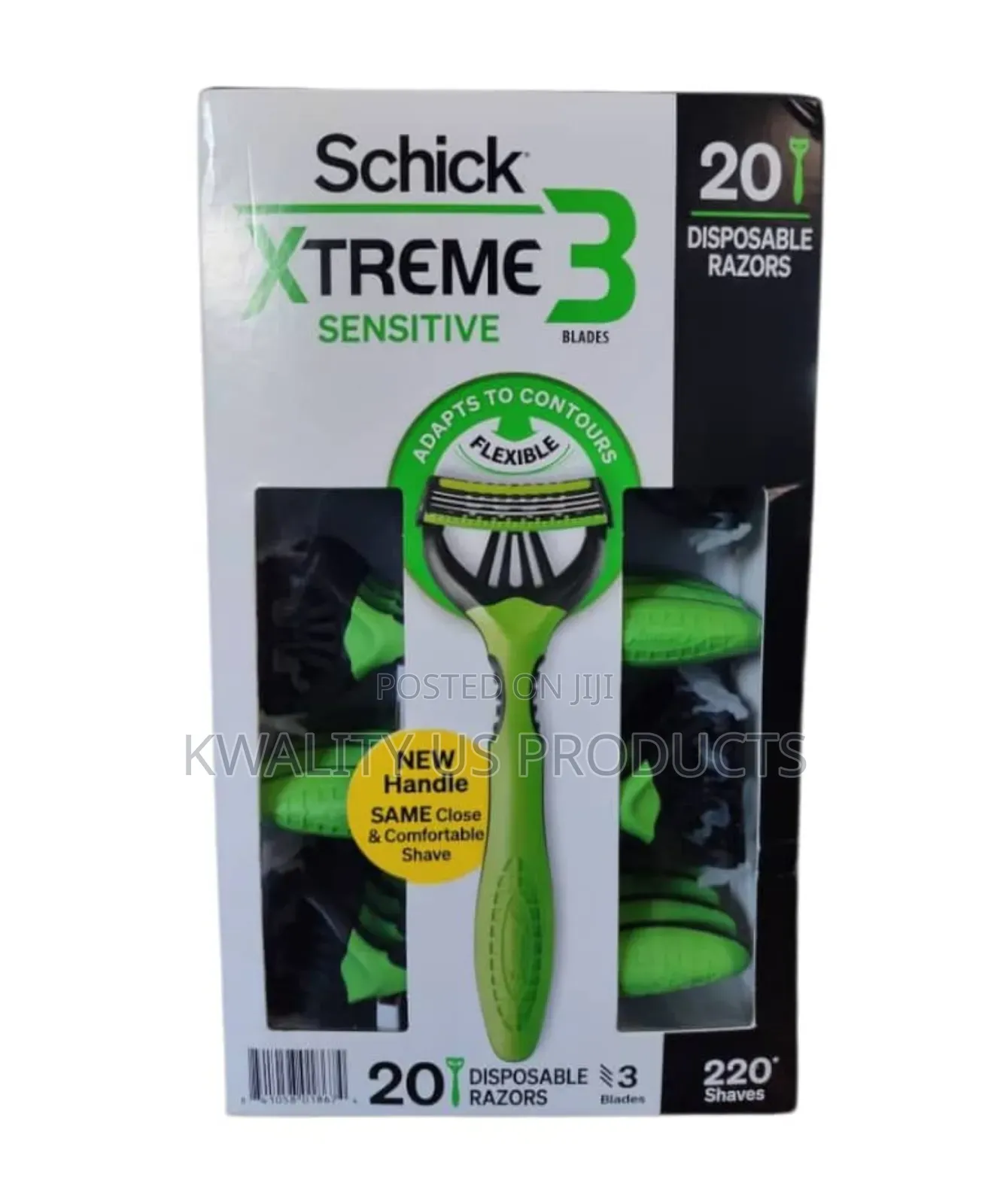 Schick Xtreme Sensitive Disposable Razors - 20 Pieces