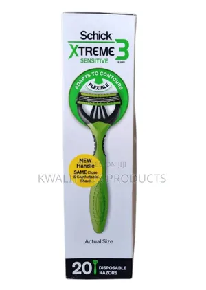 Schick Xtreme Sensitive Disposable Razors - 20 Pieces