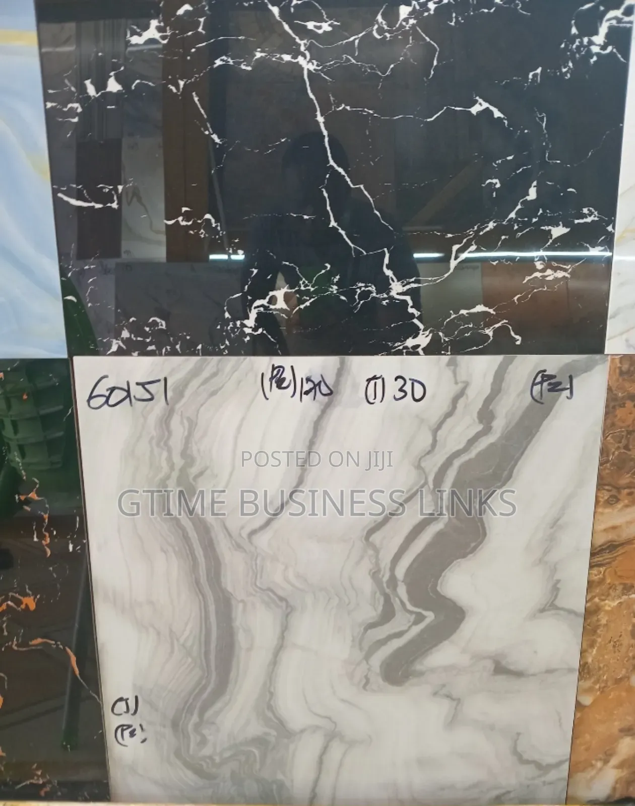 60x60cm Porcelain Floor Tiles (4pcs/Box - 1.44sqm)