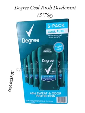 Degree Cool Rush Deodorant - 5 Pack