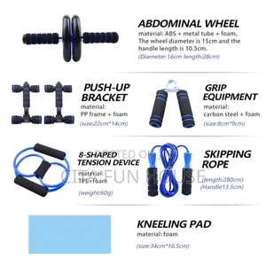 7 in 1 Gym Fitness Equipment Muscle Trainer