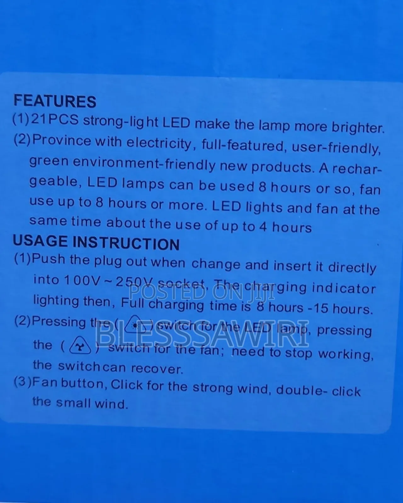 Affordable Cute Mini Rechargeable Fan With Light