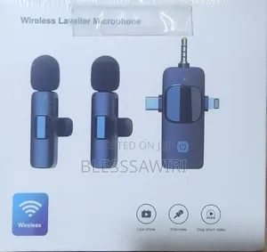 Powerful 2 In1-Type-C Wireless Lavalier Microphone