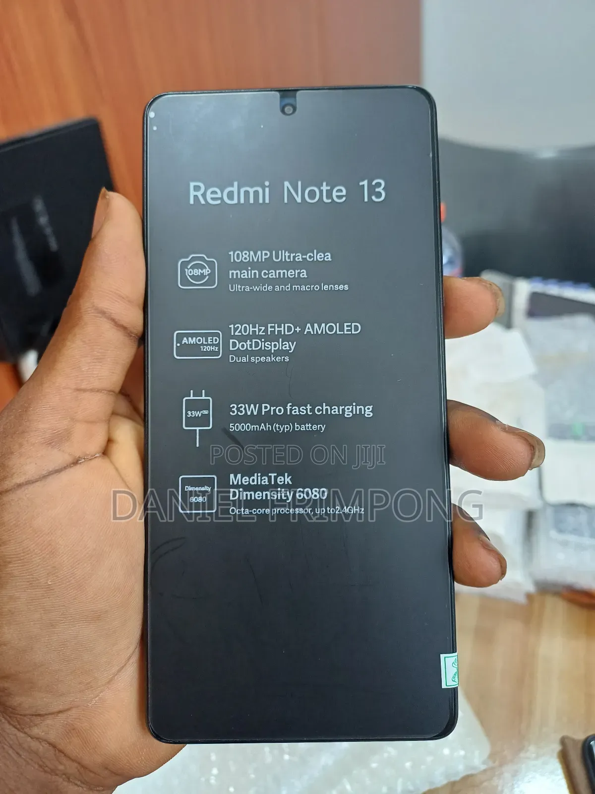 New Xiaomi Redmi Note 13 256 GB Black