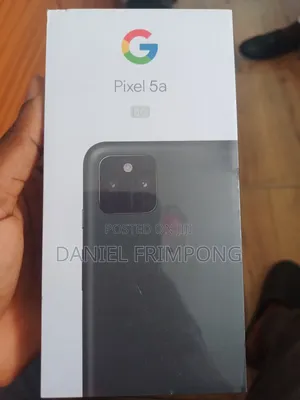 New Google Pixel 5a 5G 128 GB Black