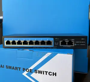 Ak 8ports Poe Switch With 2uplinks