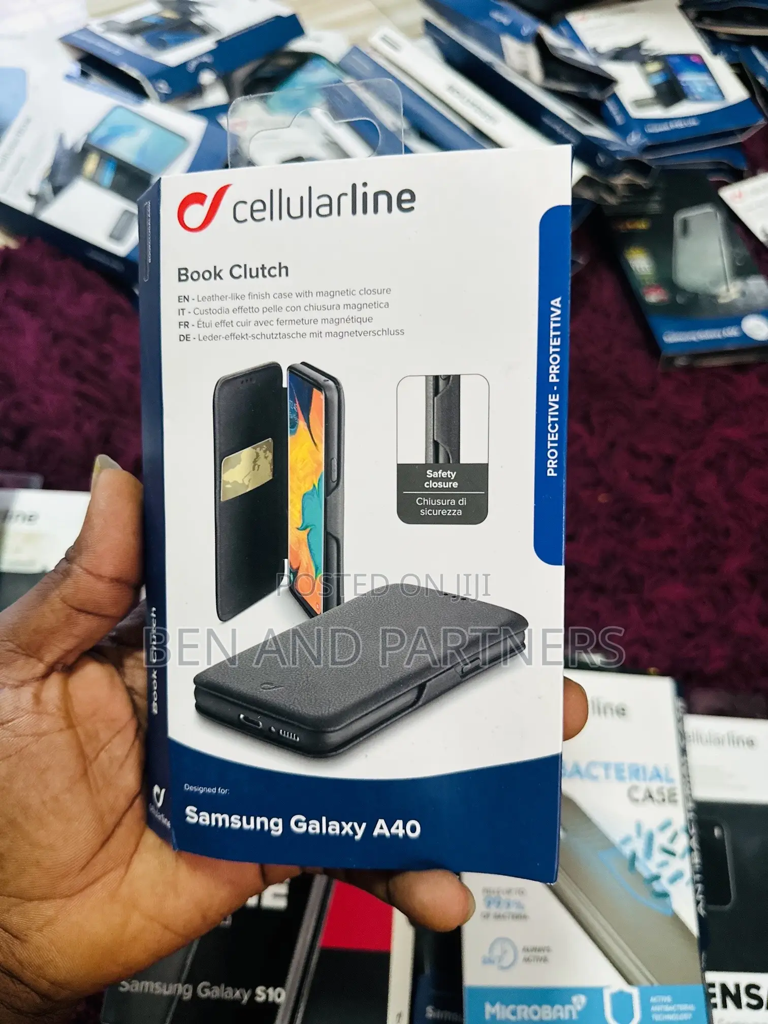 Original Flip Case For Samsung Galaxy A40