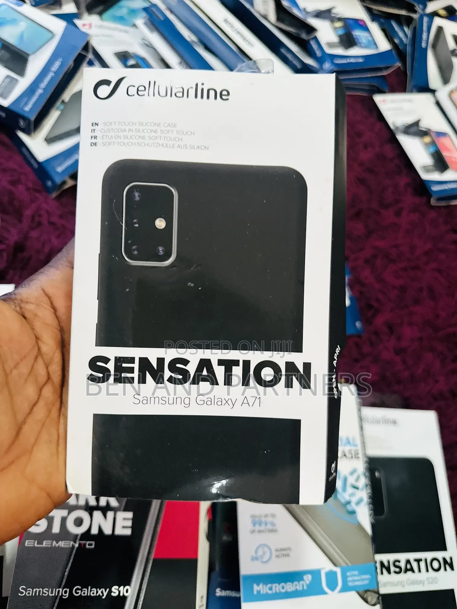 Original Silicone Case Samsung Galaxy A71