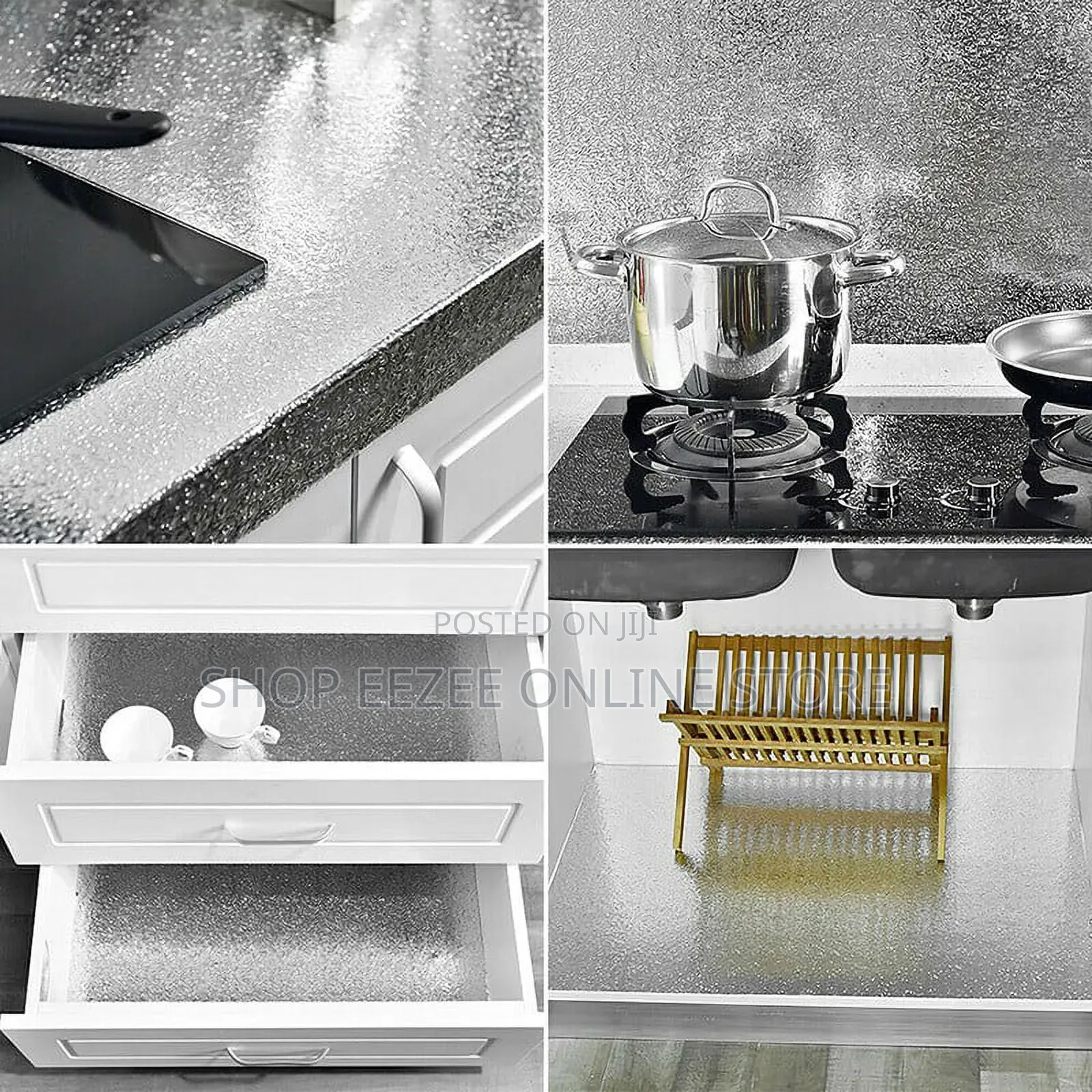 Easy Clean Peel-and-Stick Wall Sticker and Worktop Proctector