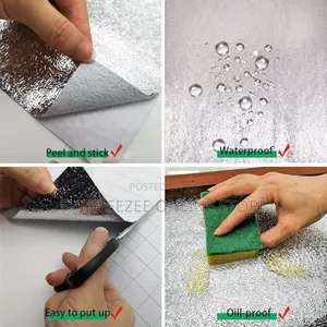 Easy Clean Peel-and-Stick Wall Sticker and Worktop Proctector