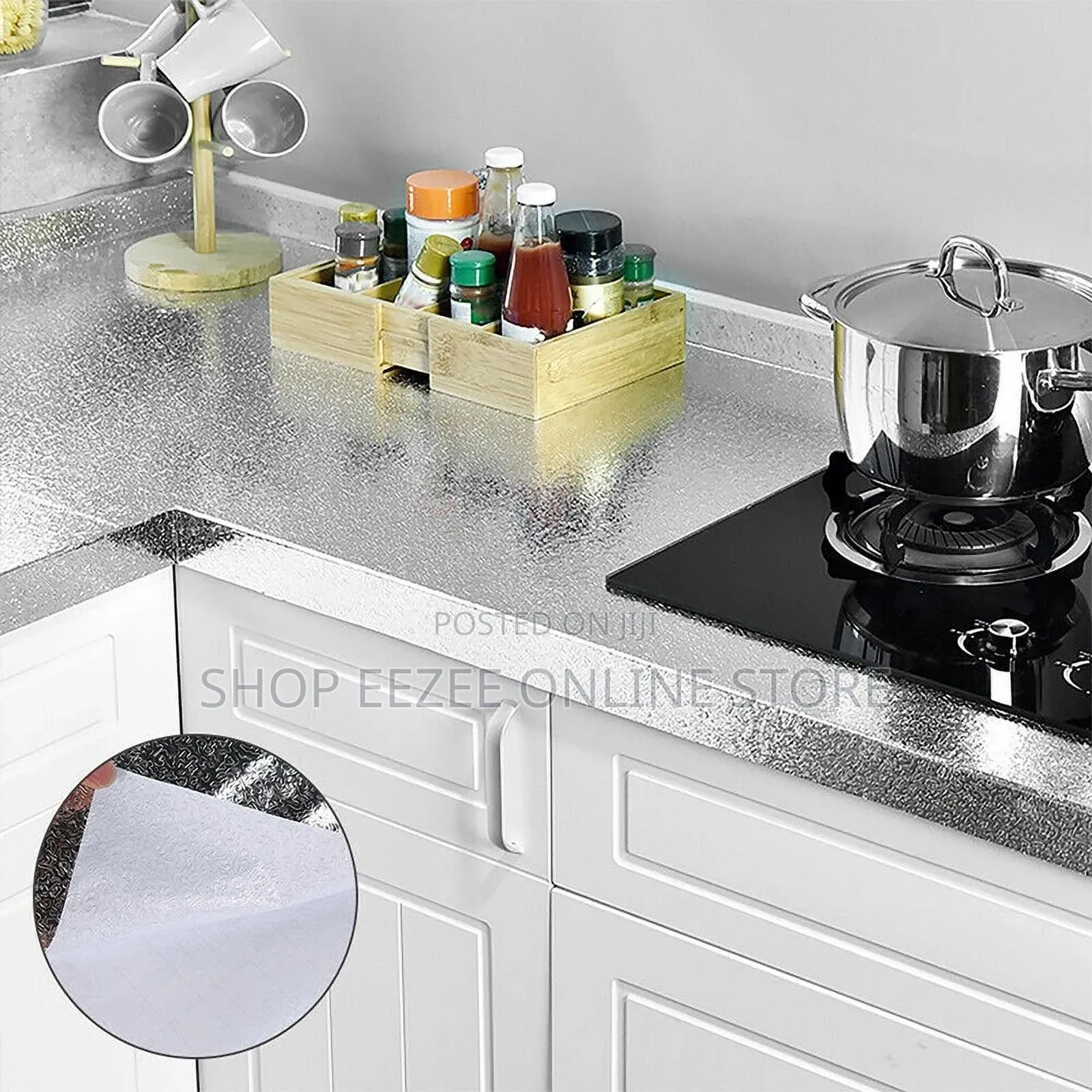 Easy Clean Peel-and-Stick Wall Sticker and Worktop Proctector