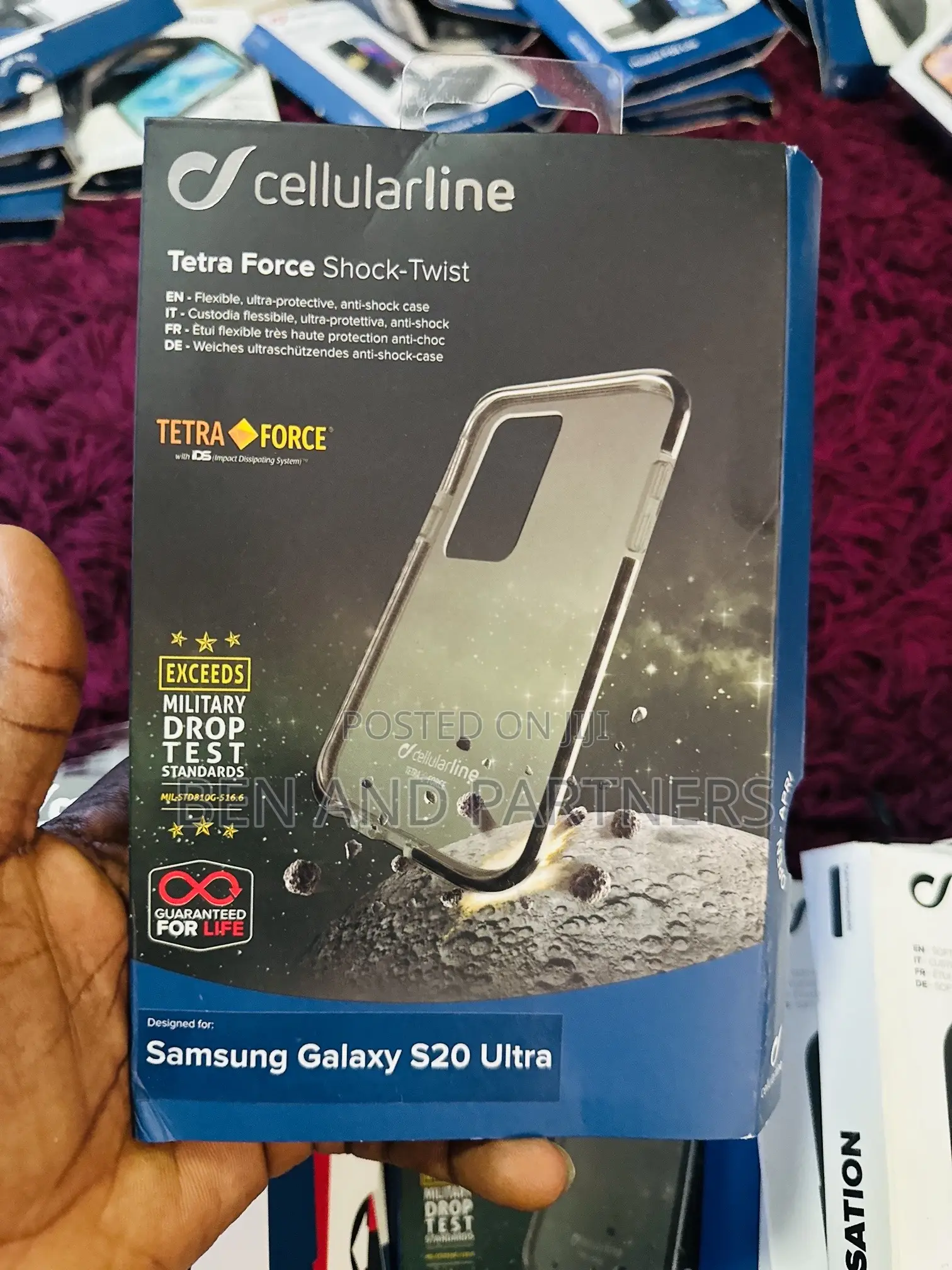 Original Military Grade Cover For Samsung S20 Ultra
