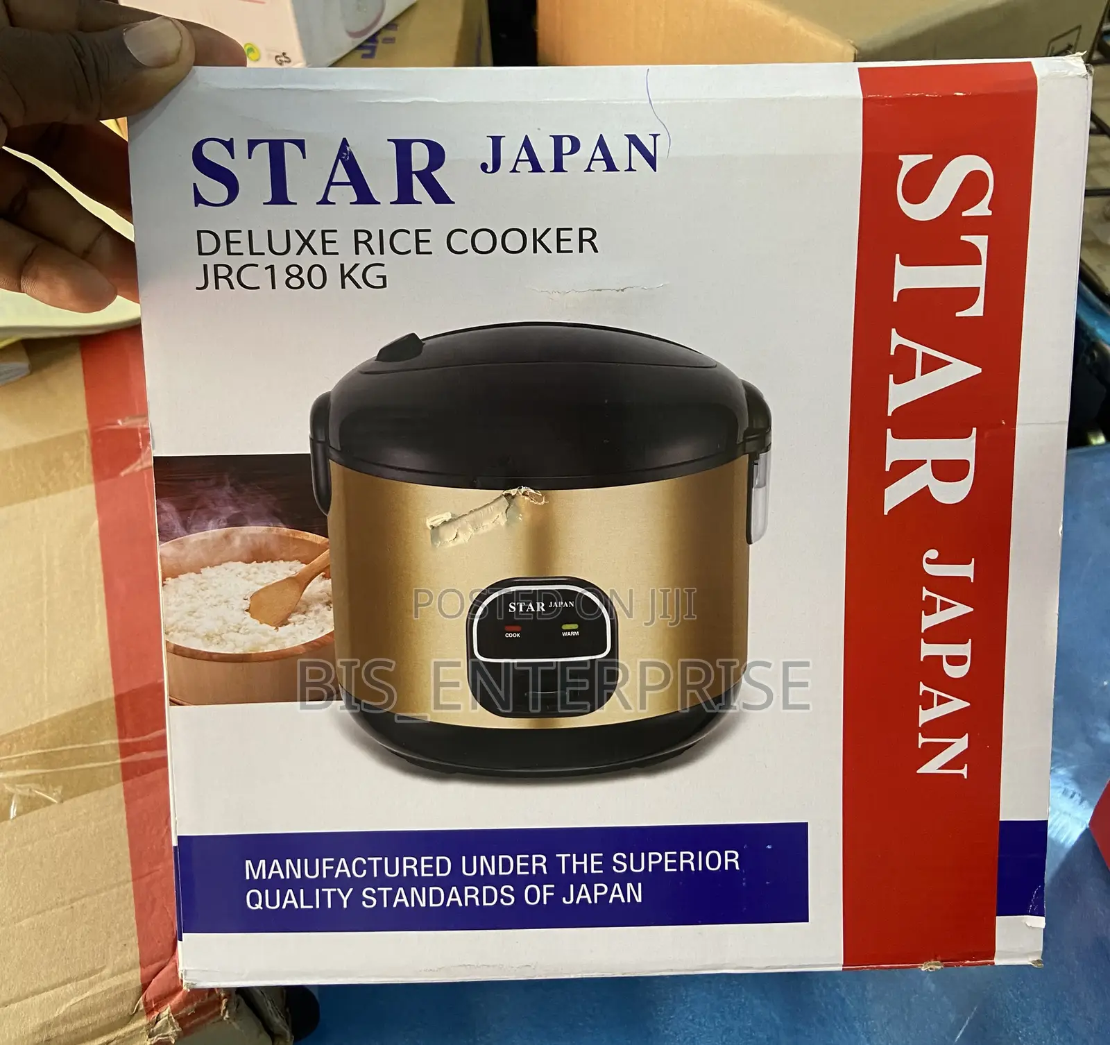 Star Japan Deluxe Rice Cooker Jrc180kg