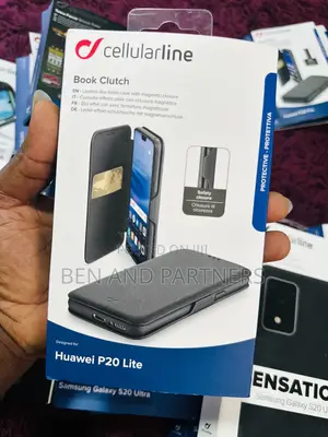 Original Flip Case For Huawei P20 Lite