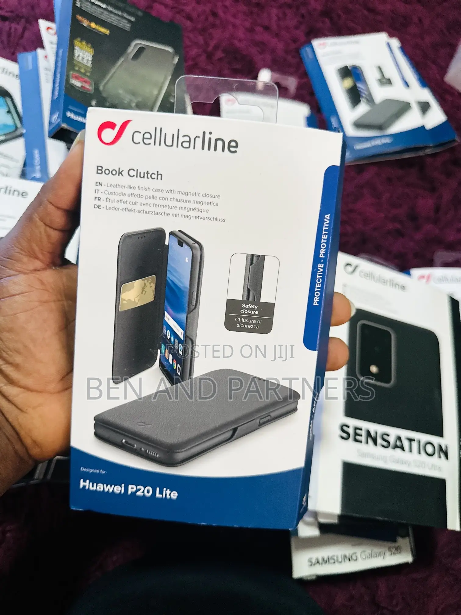 Original Flip Case For Huawei P20 Lite