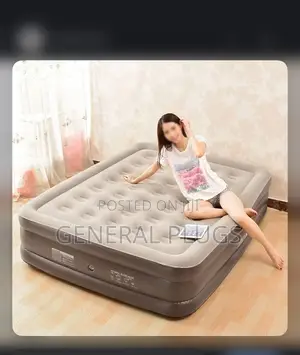 Comfort in a Click ;Inflatable Double Air Mattresss