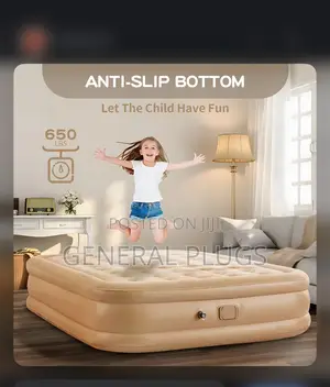 Modernized Luxury Inflatable Double Size Air Mattress