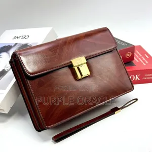 Mont Blanc Leather Clutch
