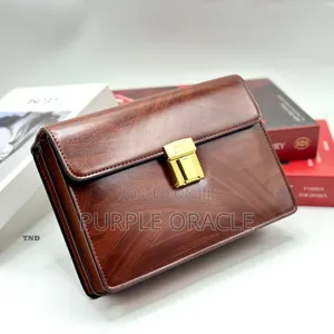 Mont Blanc Leather Clutch
