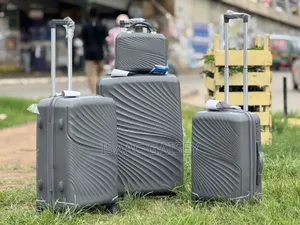 4set Unisex Expandable Anticrake Luggages With Cosmetic Bag