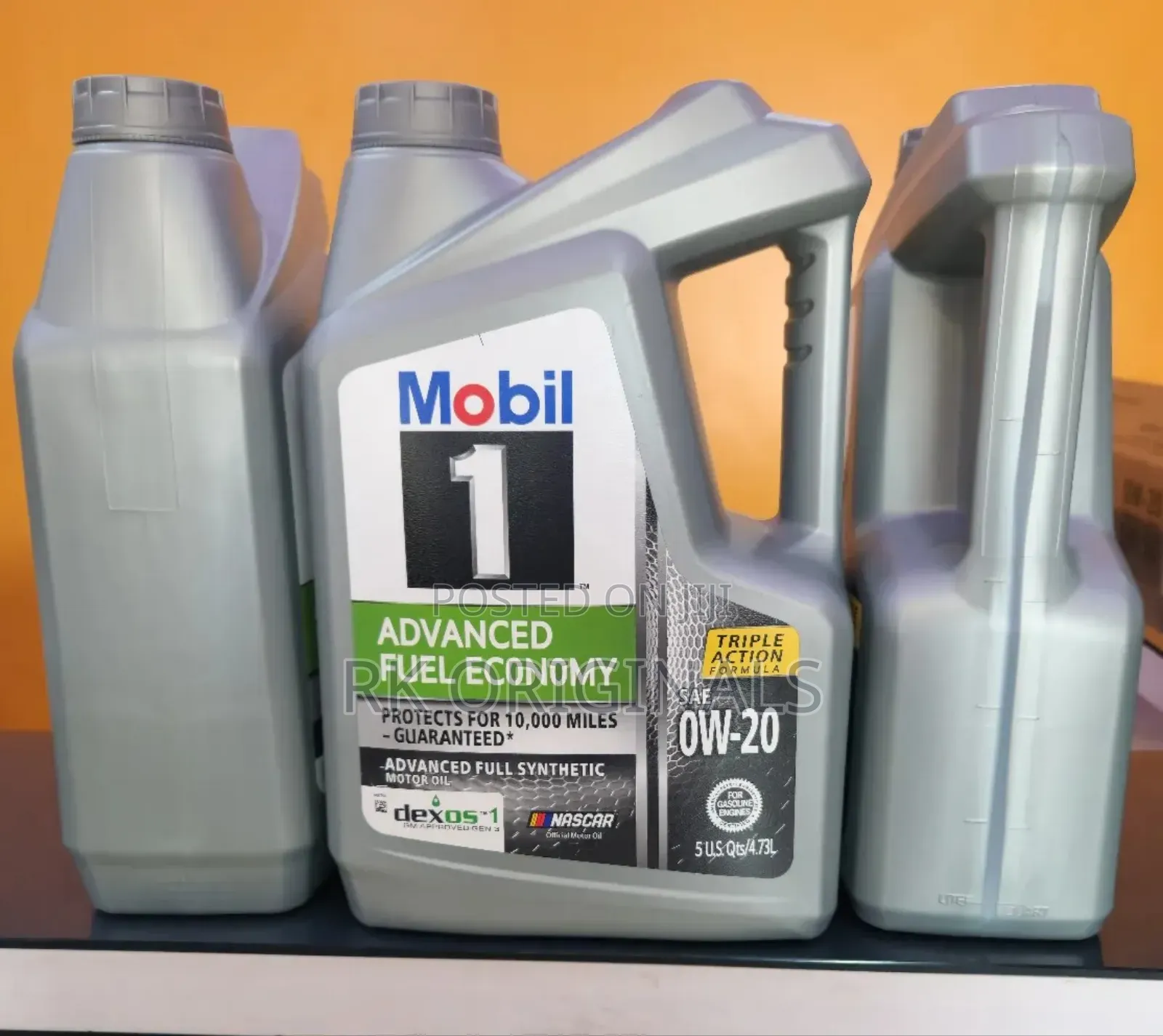 Mobil1 0w20 Advanced Fuel Economy 5l Imported From Usa 🇺🇸