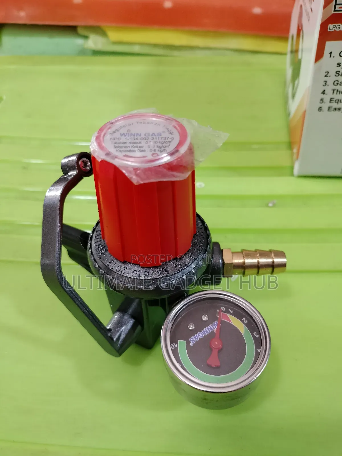 Extreme High Pressure Gas Regulator