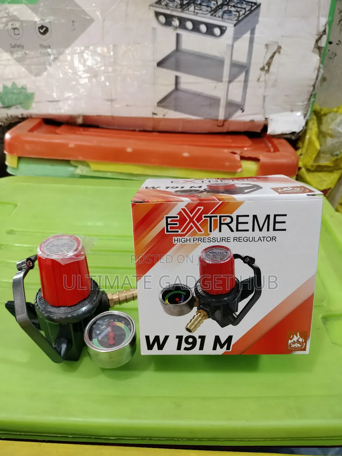 Extreme High Pressure Gas Regulator