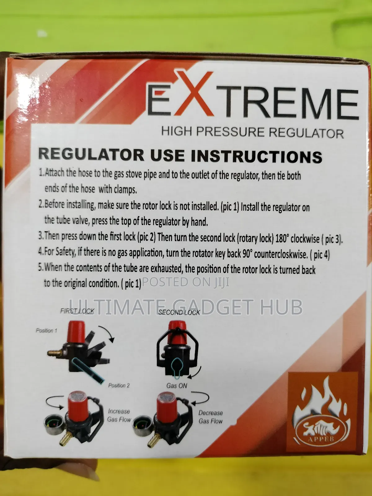 Extreme High Pressure Gas Regulator