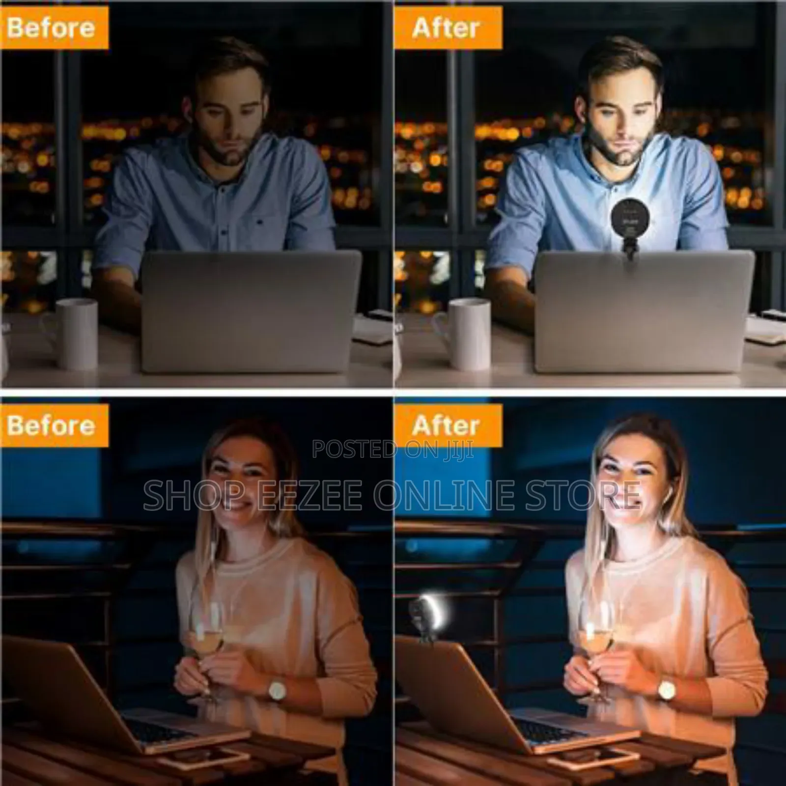 Vijim Cl01 Video Light - Selfie, Zoom Conference Lighting