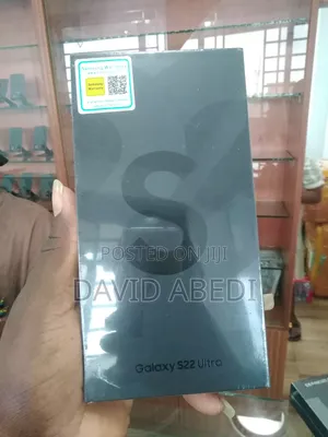 New Samsung Galaxy S22 Ultra 5G 256 GB Black