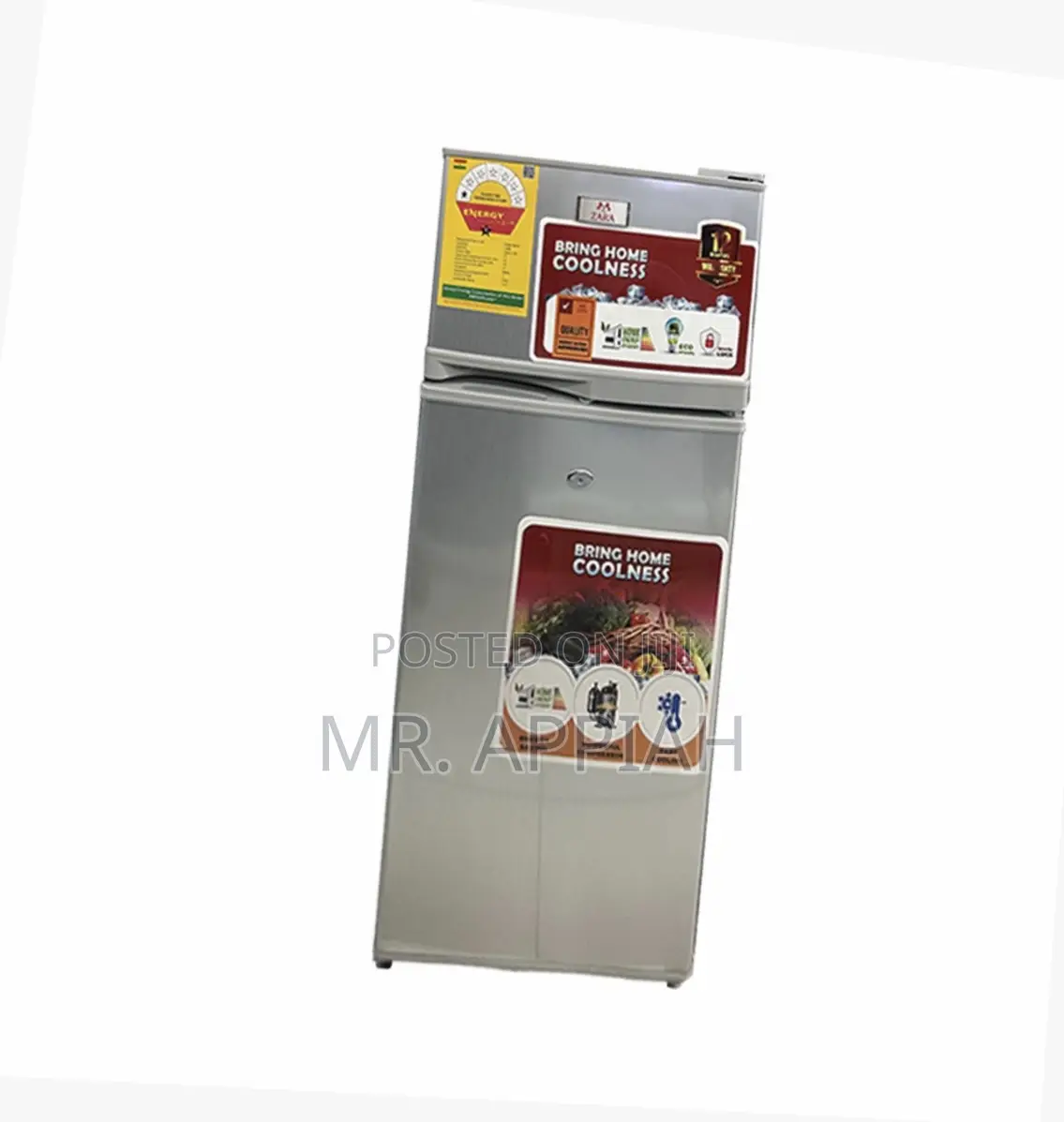 Most Reliable Zara-12tm Double Door Refrigerator.